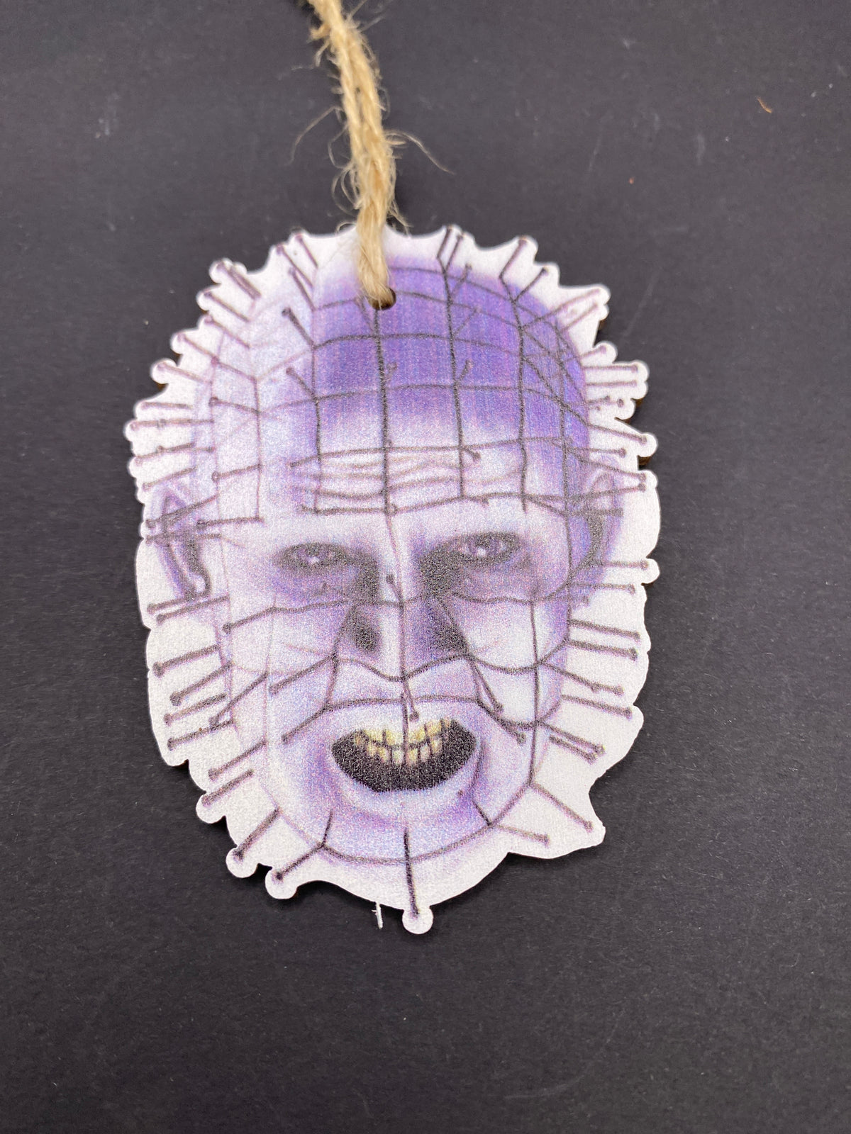 Wooden Horror Icon Ornament