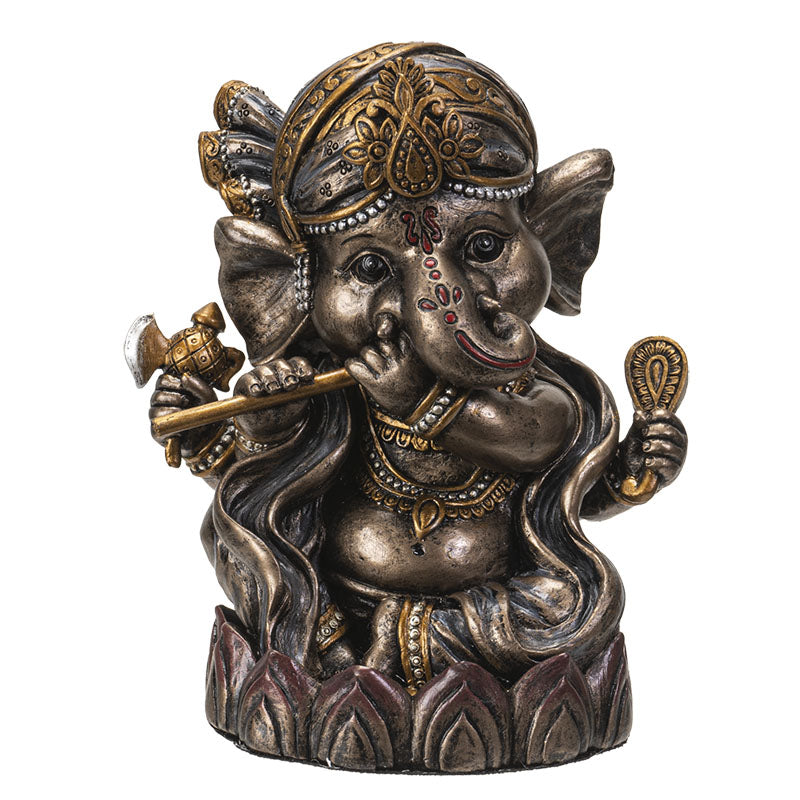 Lotus Ganesha Backflow Burner