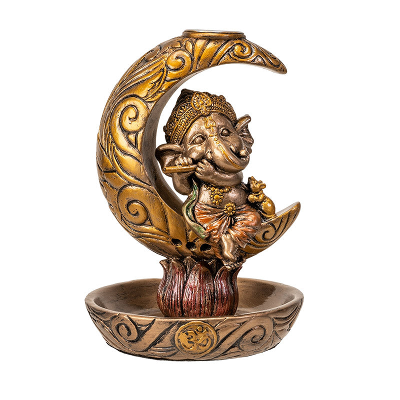Ganesha Moon  Backflow Burner