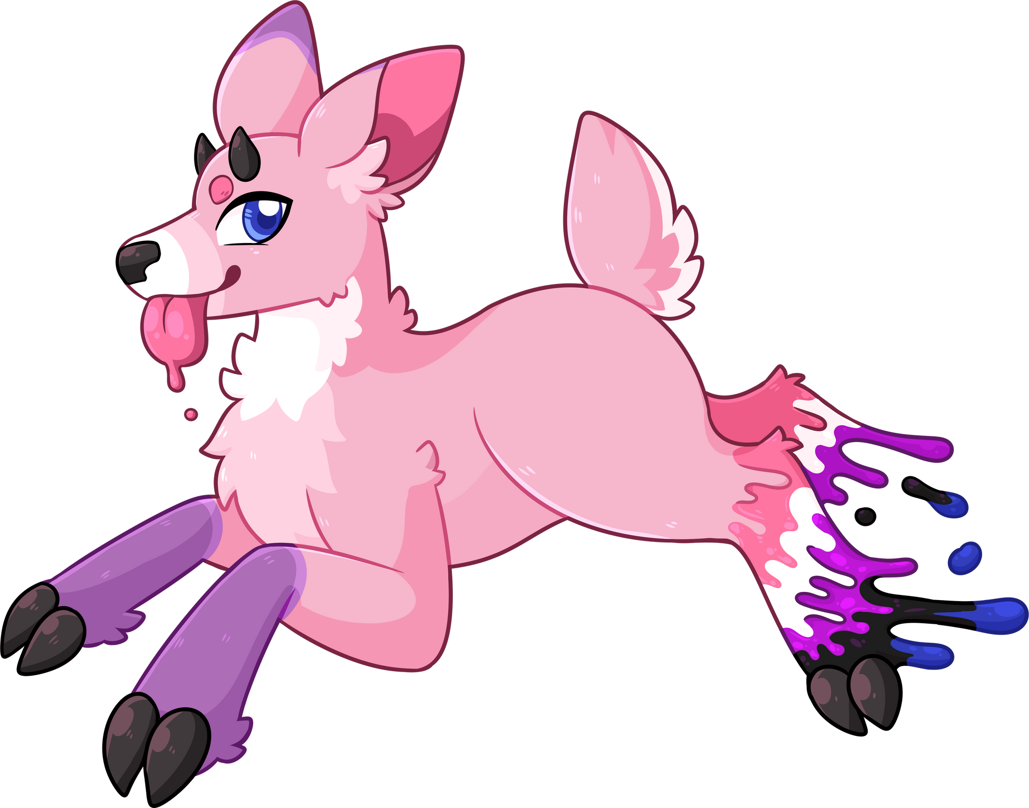 TransgenDeer Stickers
