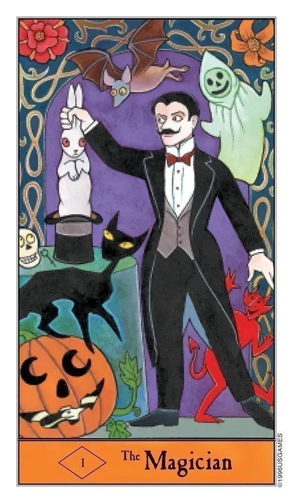 Halloween Tarot  (tin)