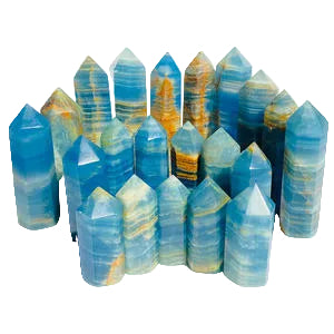 Crystal Towers Blue Onyx 1.5"
