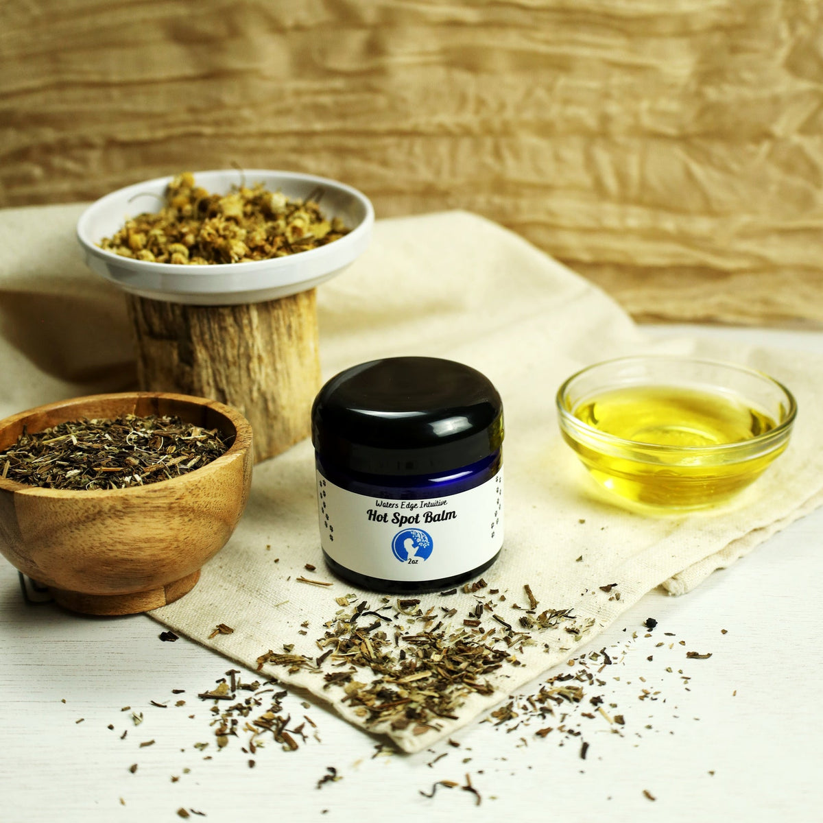 2 oz.  Hot Spot Balm - Waters Edge Intuitive