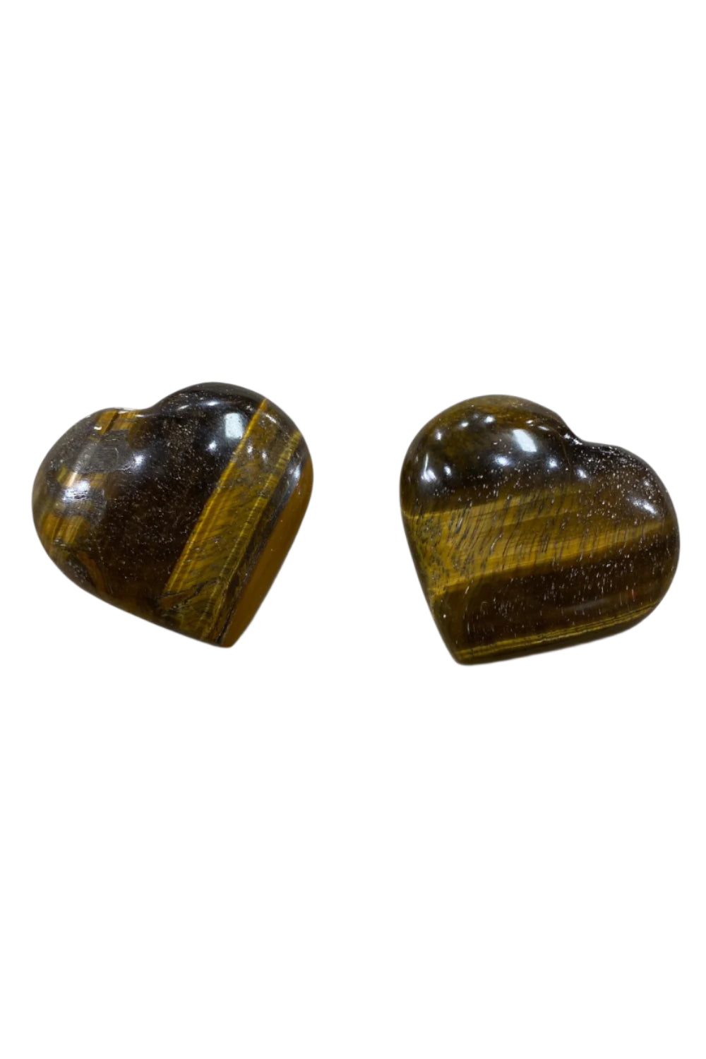 Crystal Heart Tiger Eye