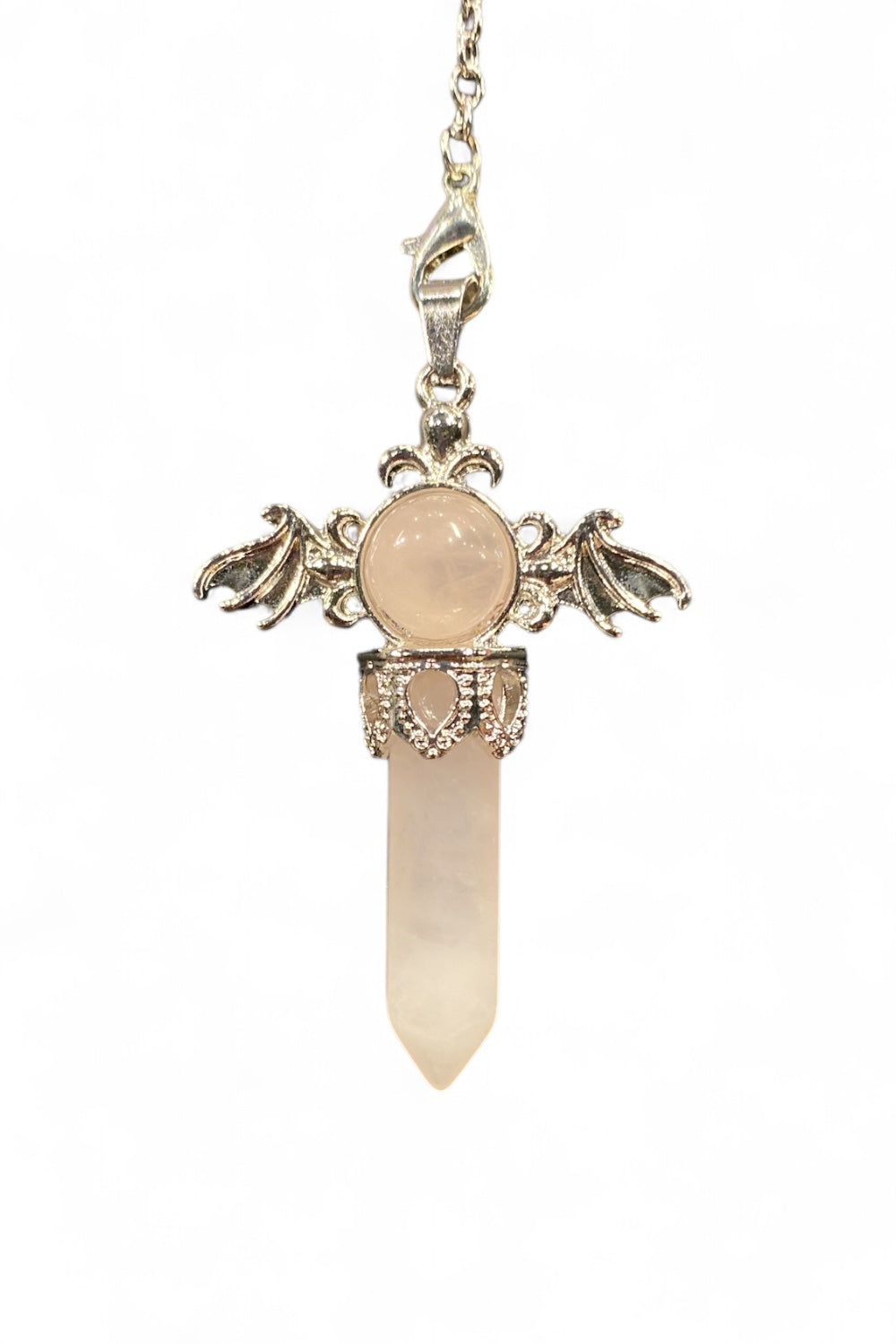 Winged Crystal Pendulum