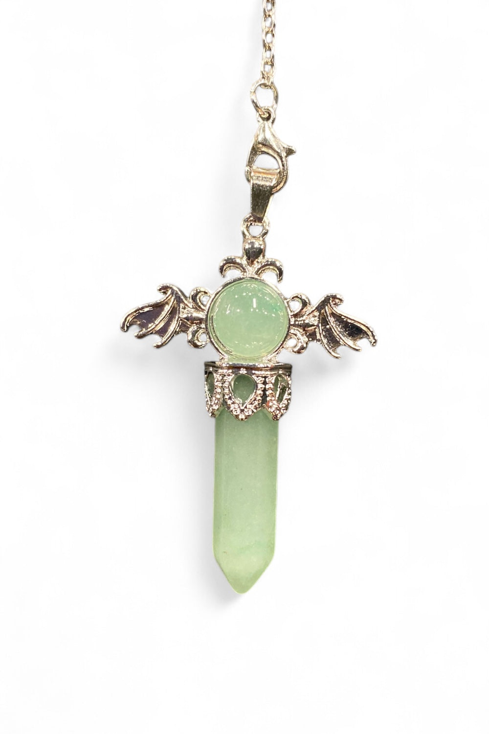 Winged Crystal Pendulum