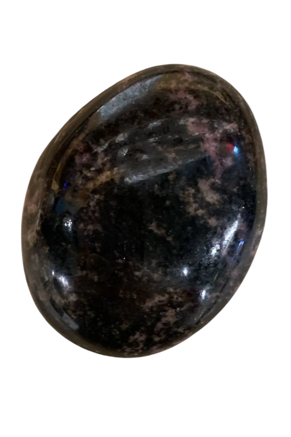 Rhodonite Palm Stone