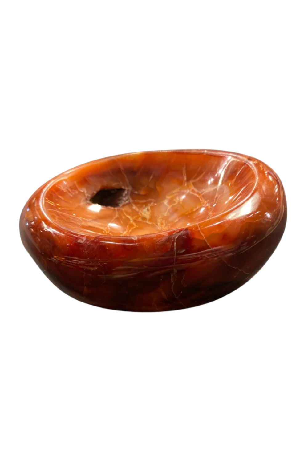 Carnelian Crystal Bowl