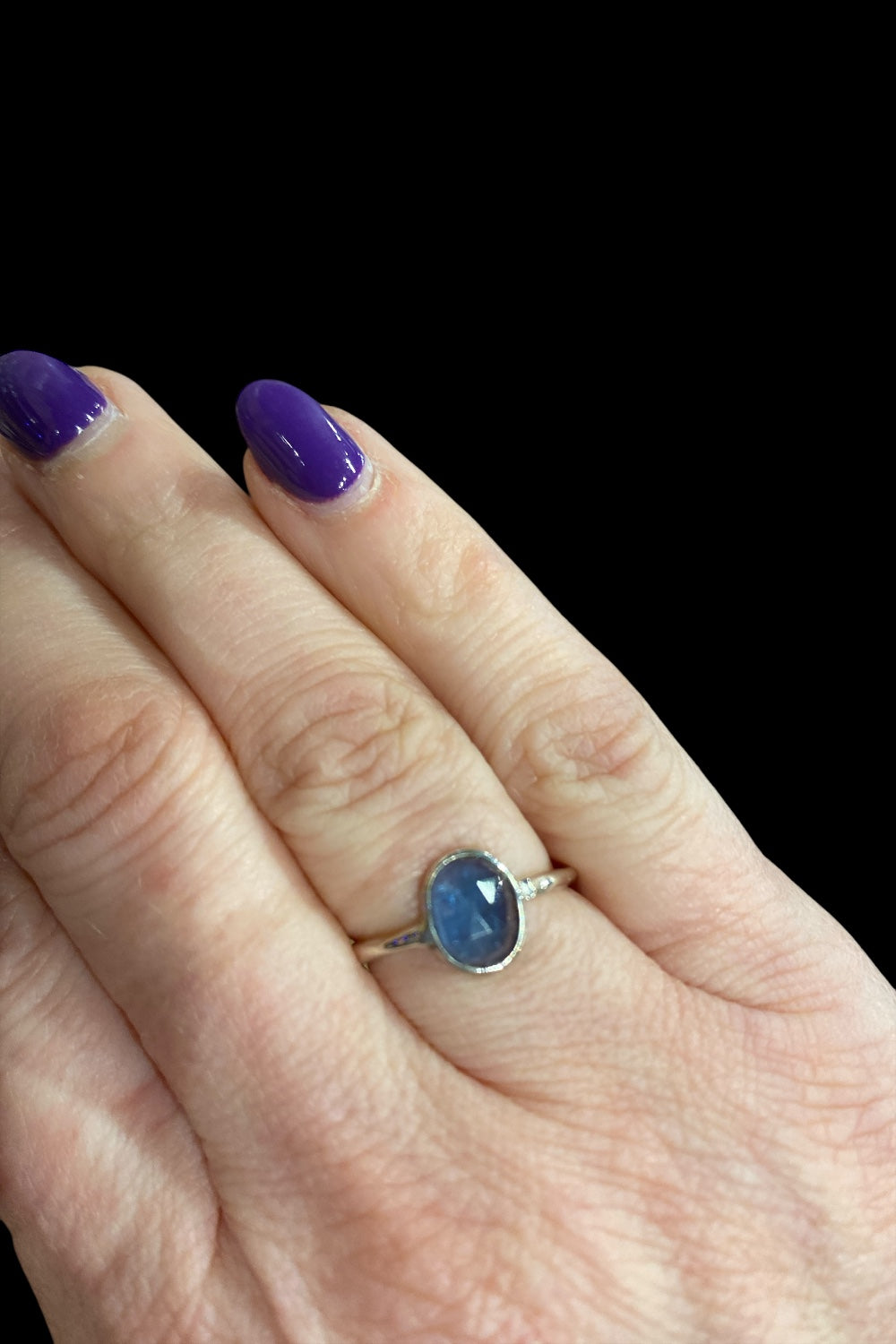 Kyanite Sterling Silver Ring