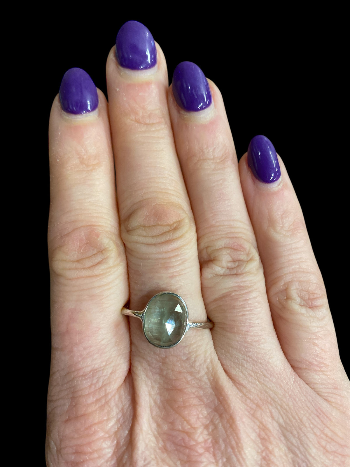 Kyanite Sterling Silver Ring