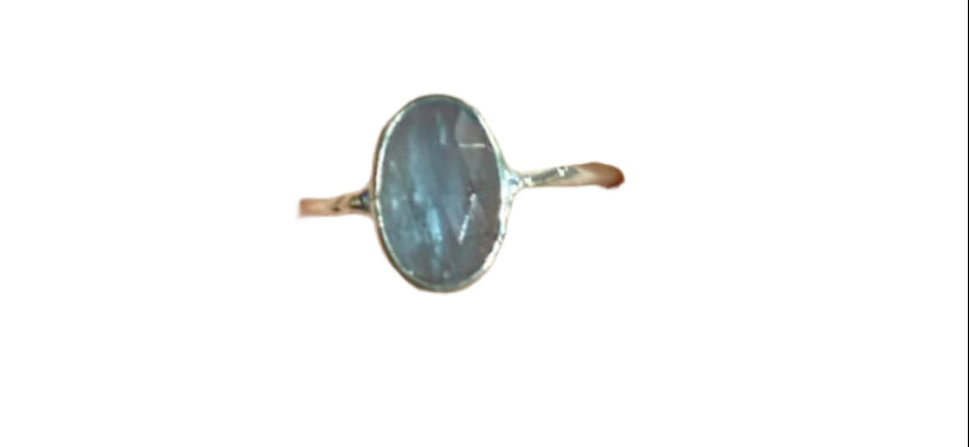 Kyanite Sterling Silver Ring