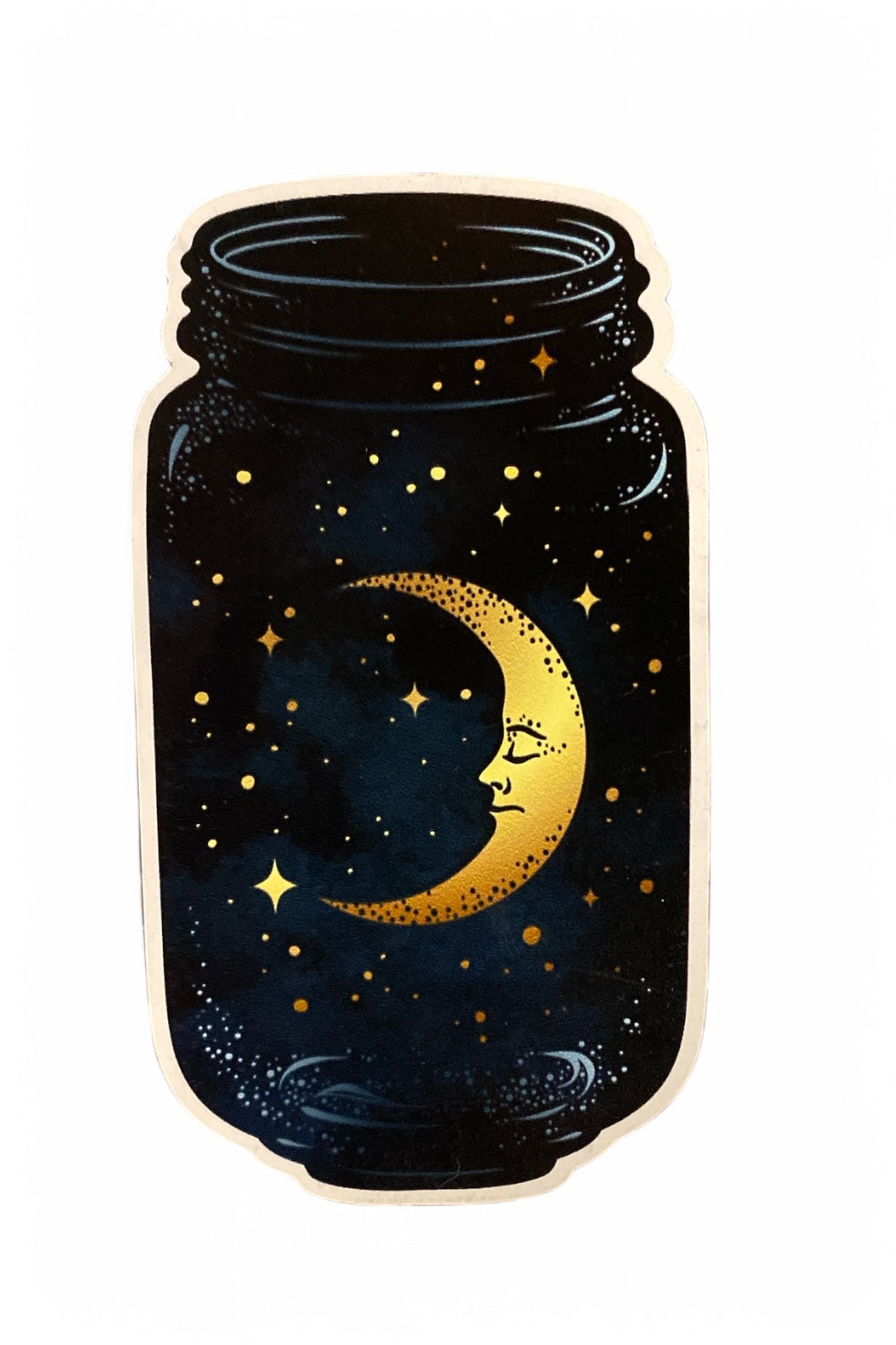 Moon Water Jar Flat Magnet