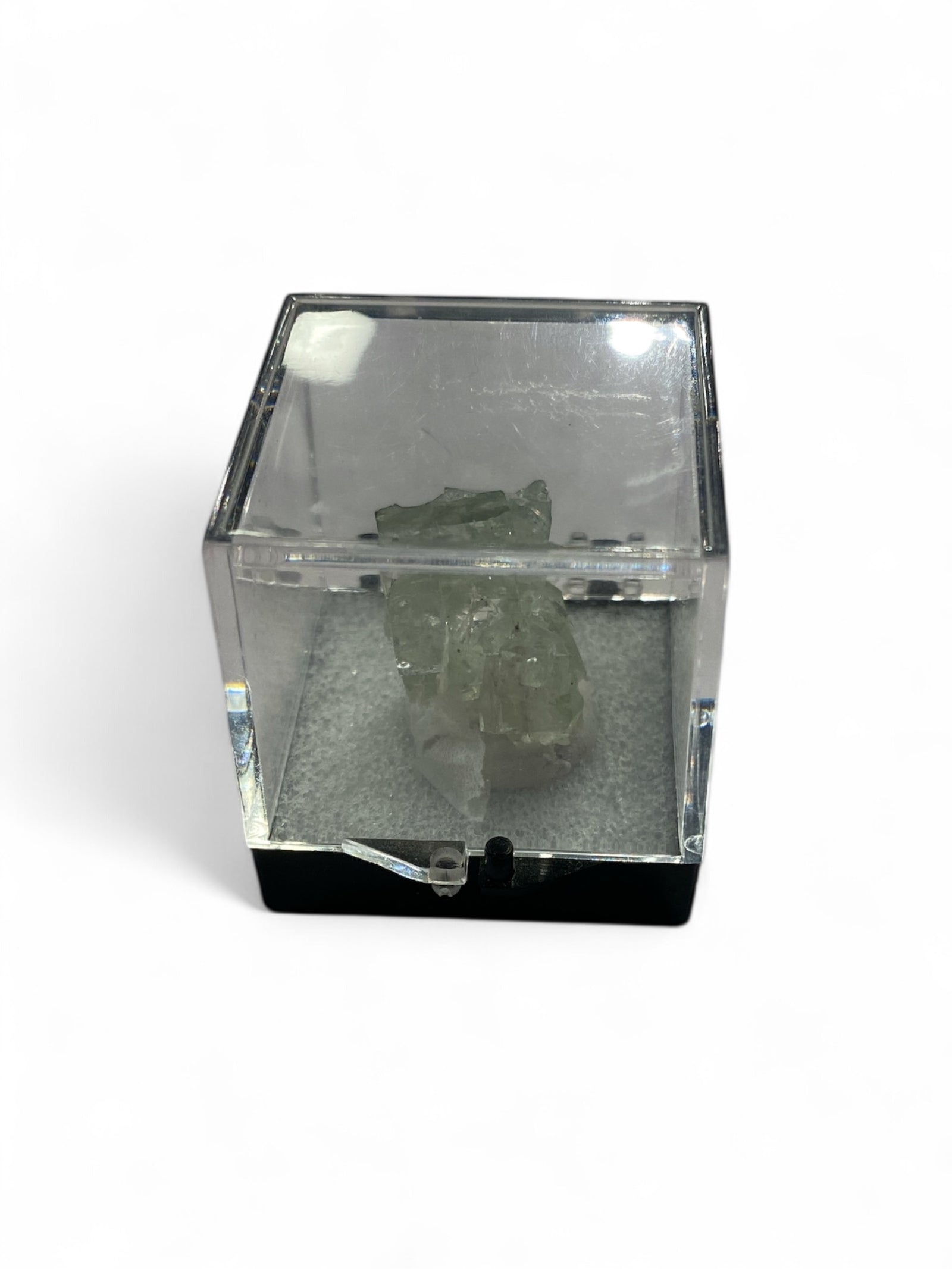Green Fluorite in Perky Box