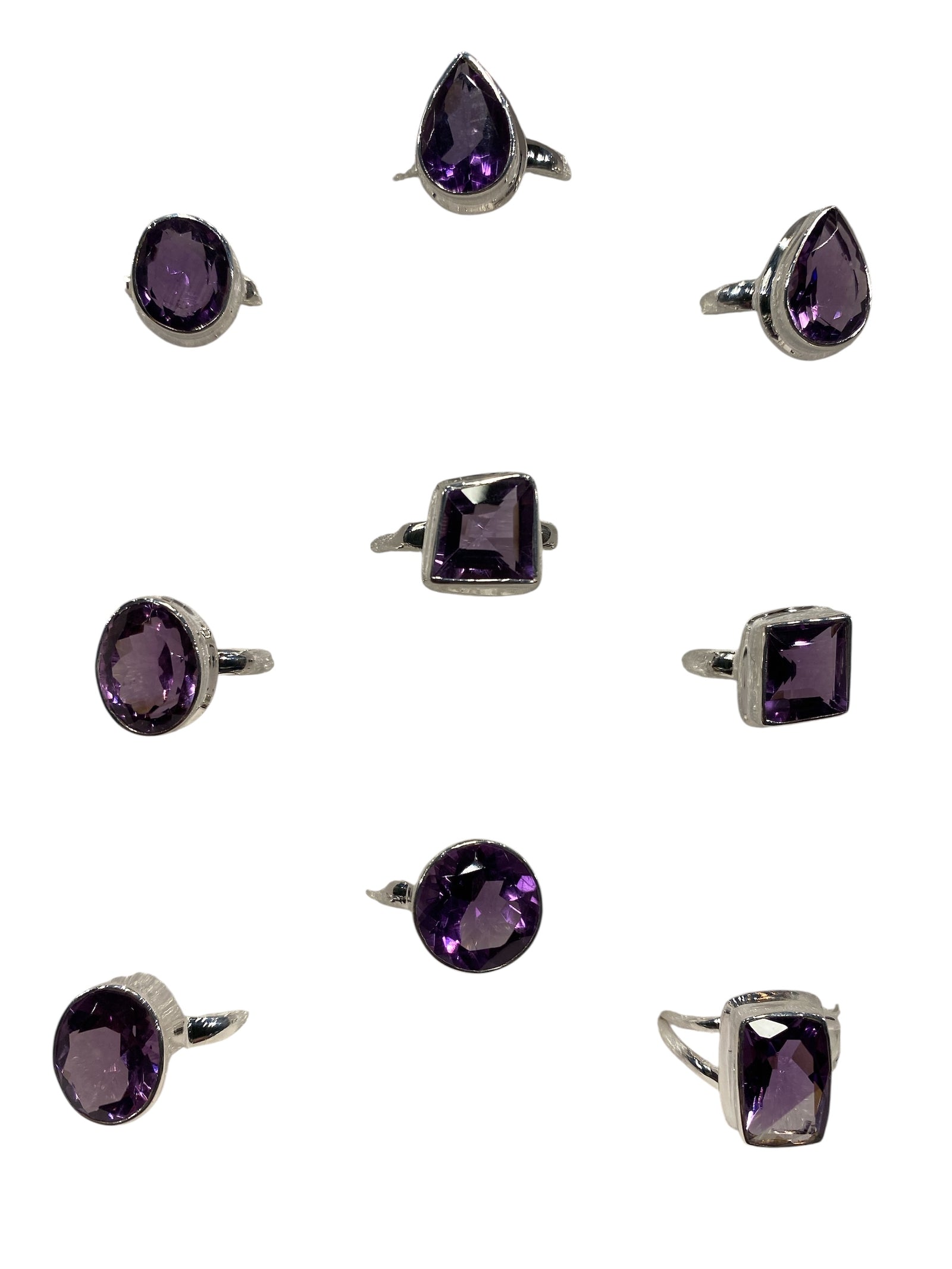 Amethyst Sterling Silver Ring