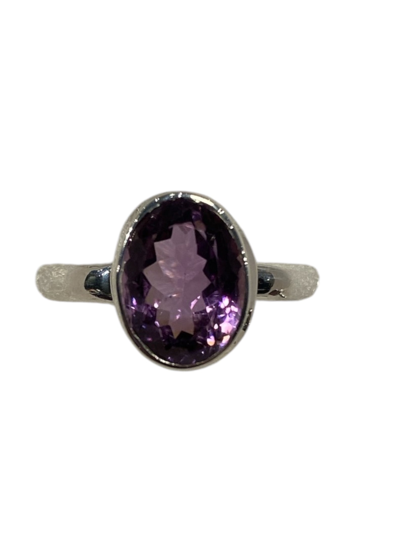 Amethyst Sterling Silver Ring