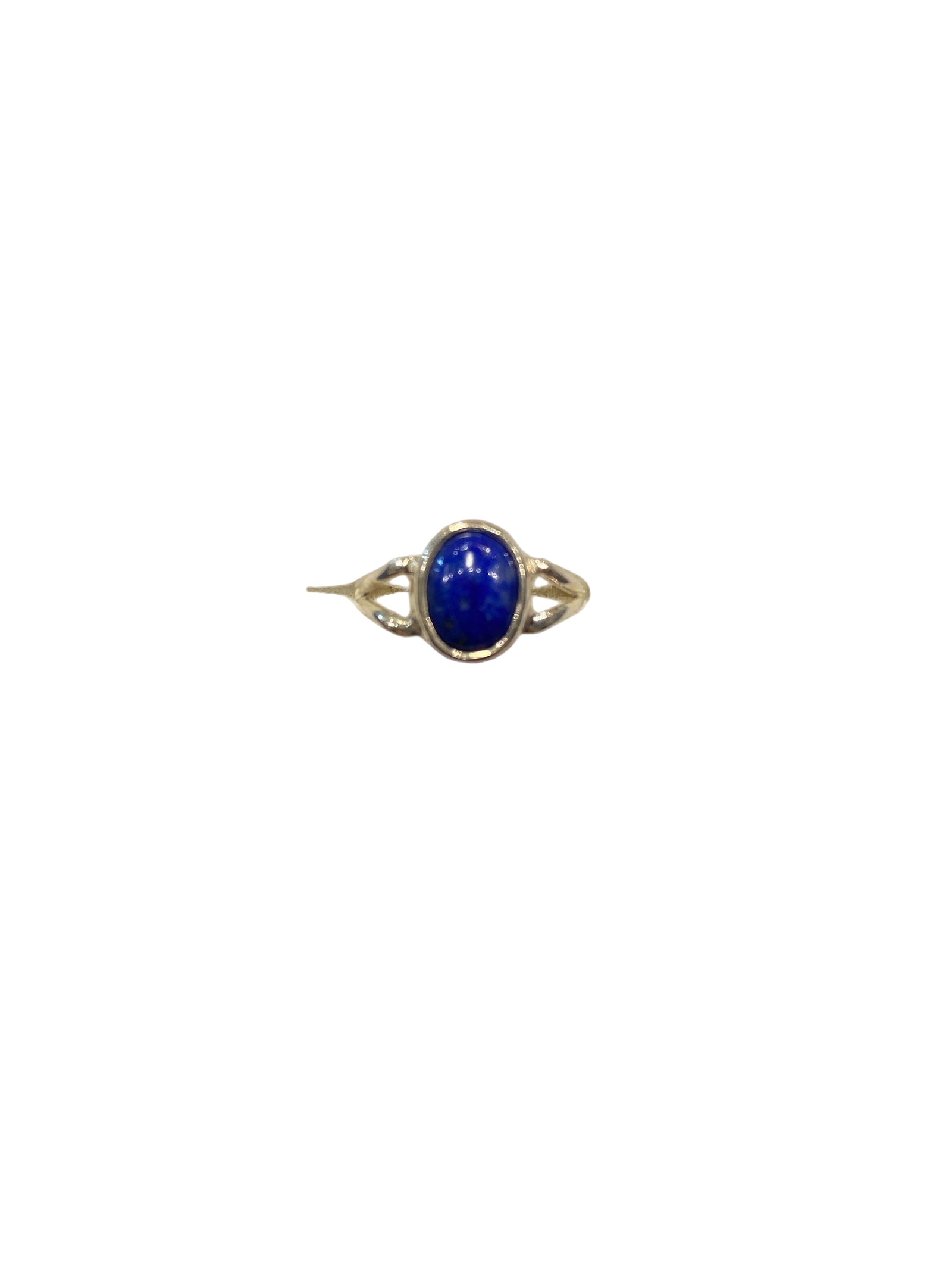 Lapis Lazuli Oval Sterling Silver Ring