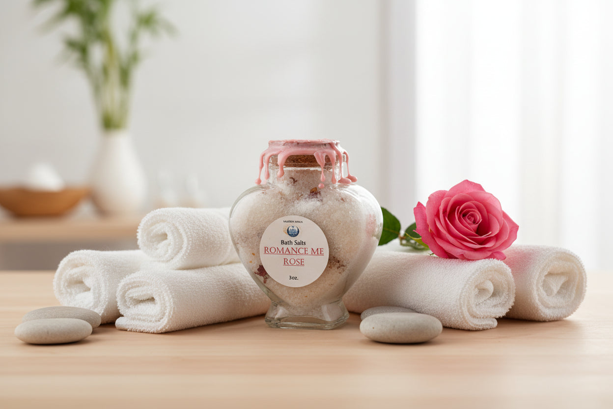 Loving Bath Salts by the Maiden Minx