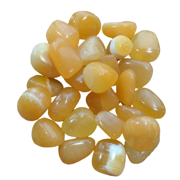 Yellow Calcite Tumbled