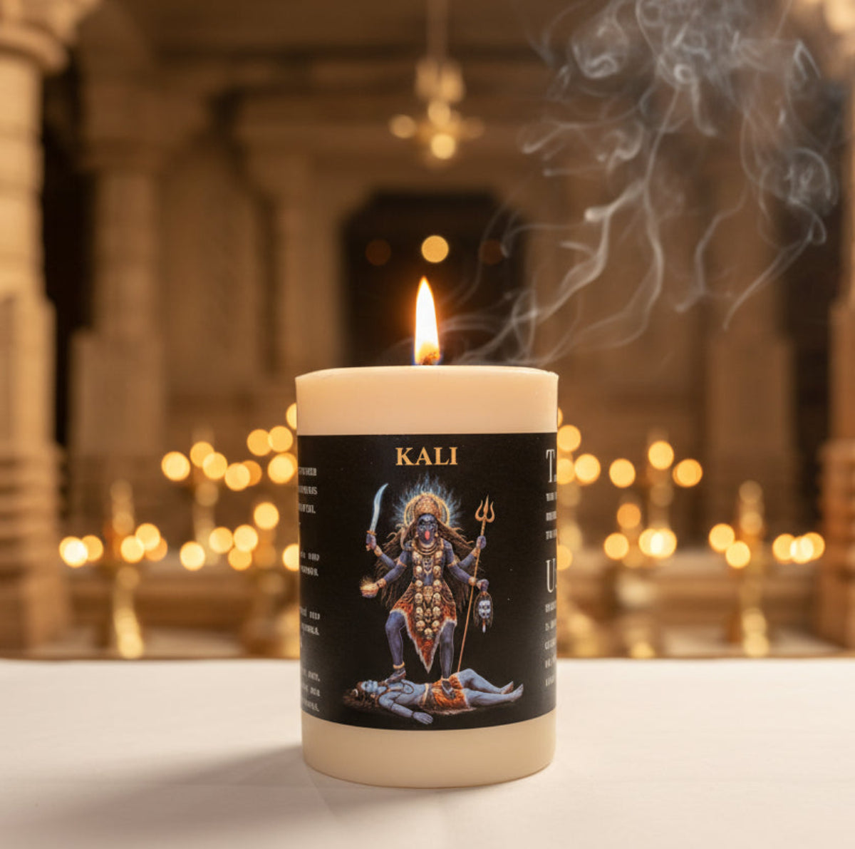 Kali Deity Candle