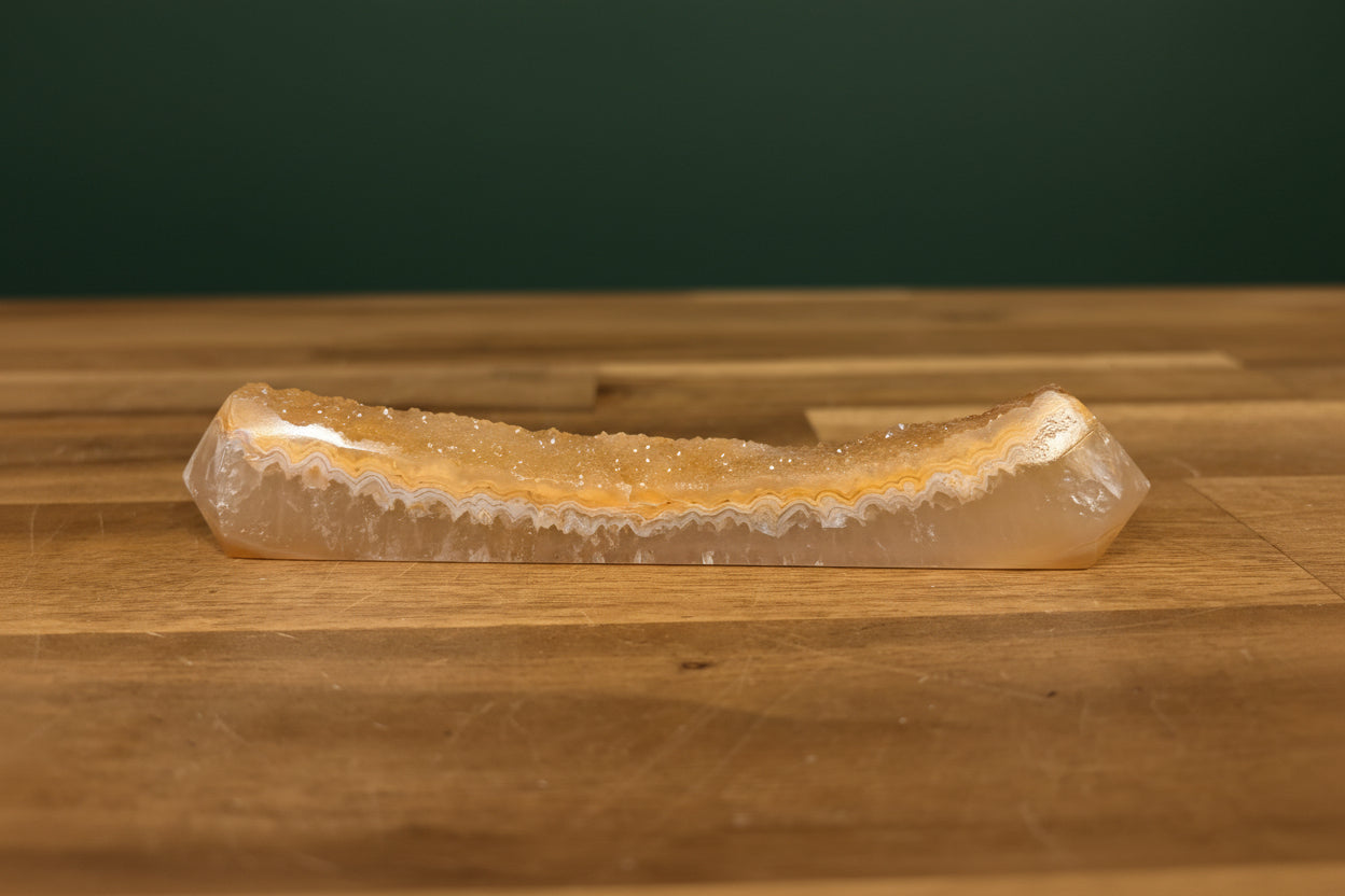 Druzy Agate Double Terminated Points