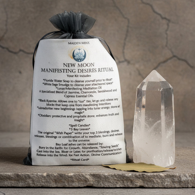 New Moon Ritual Kit by Maiden Minx