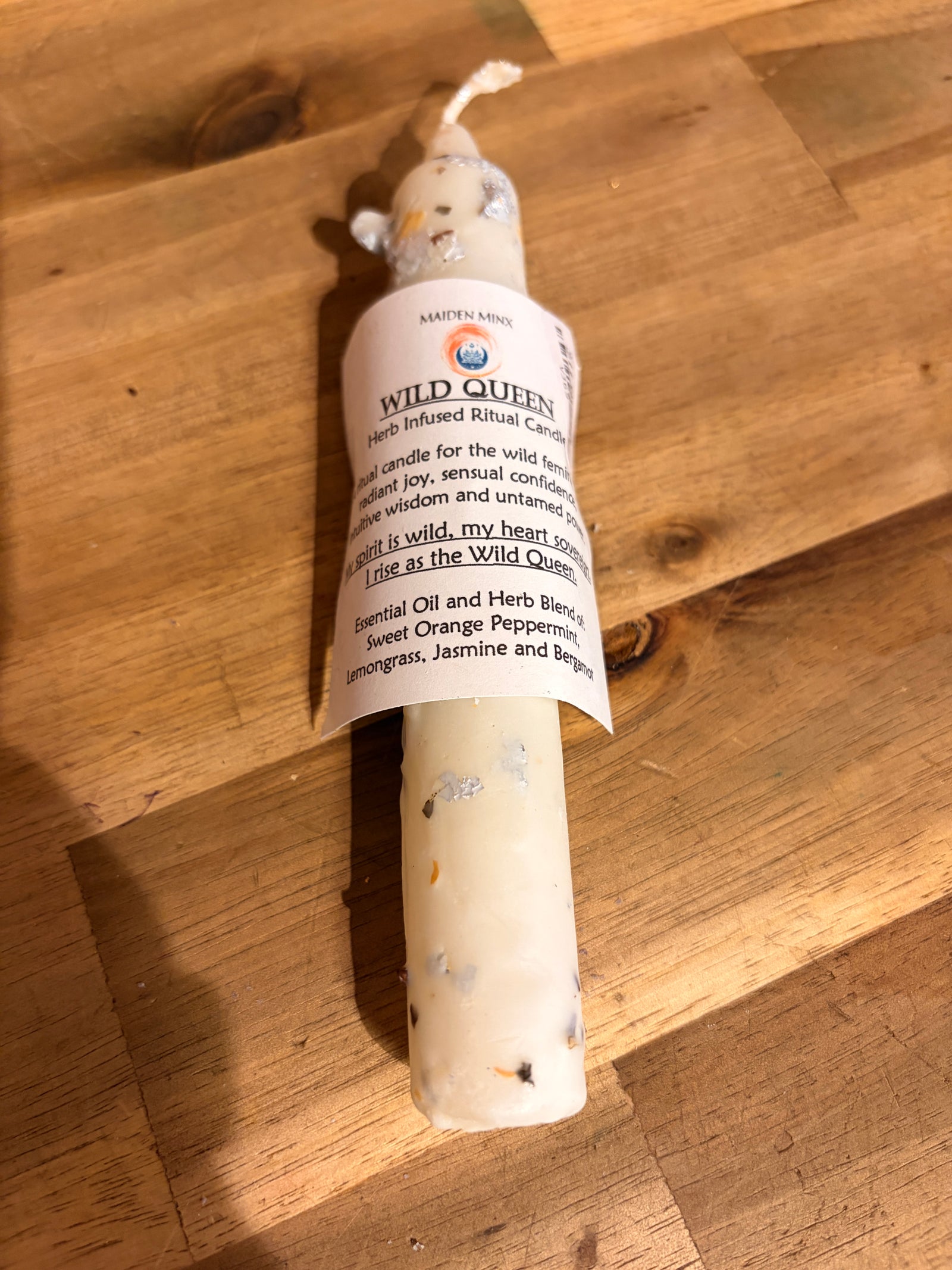 Wild Queen - Intention Candle by Maiden Minx