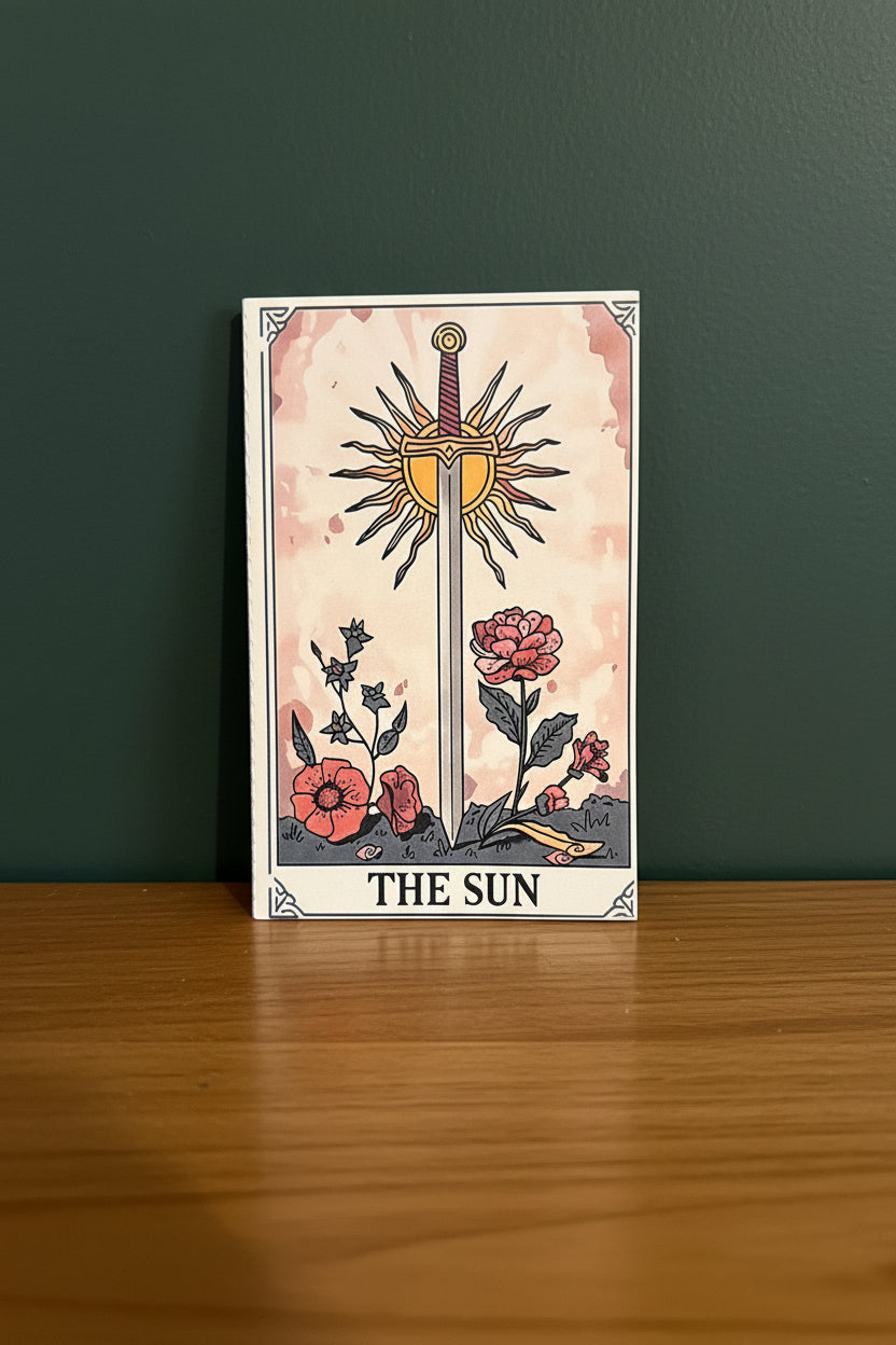 Tarot Card Mini Notebook