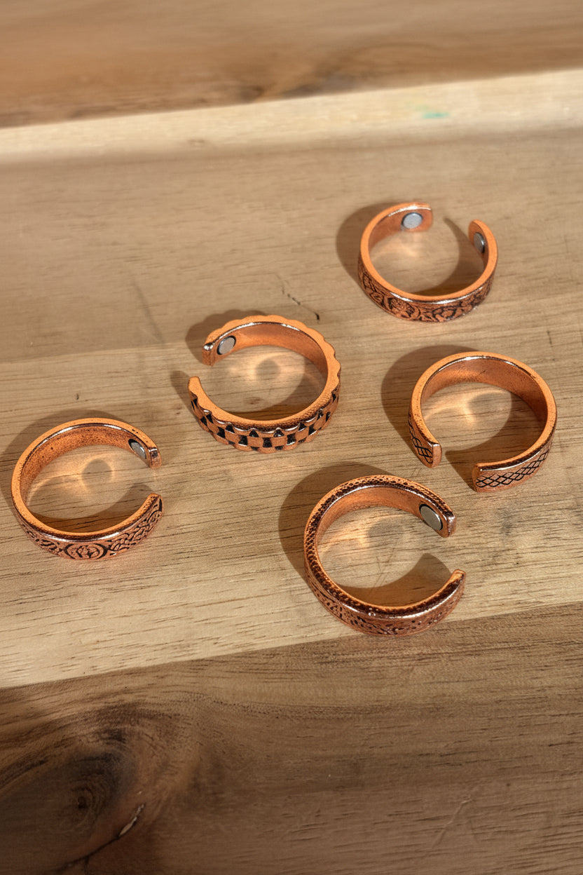 Copper Ring w/ magnets