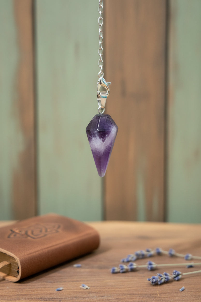Simple Faceted Crystal Pendulums