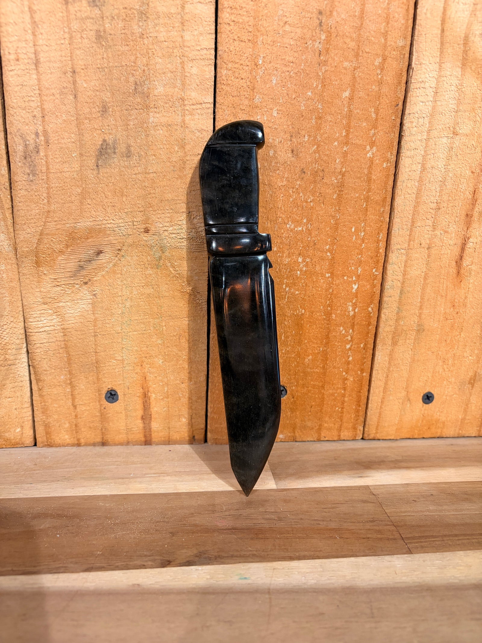 Gold Sheen Obsidian Athame