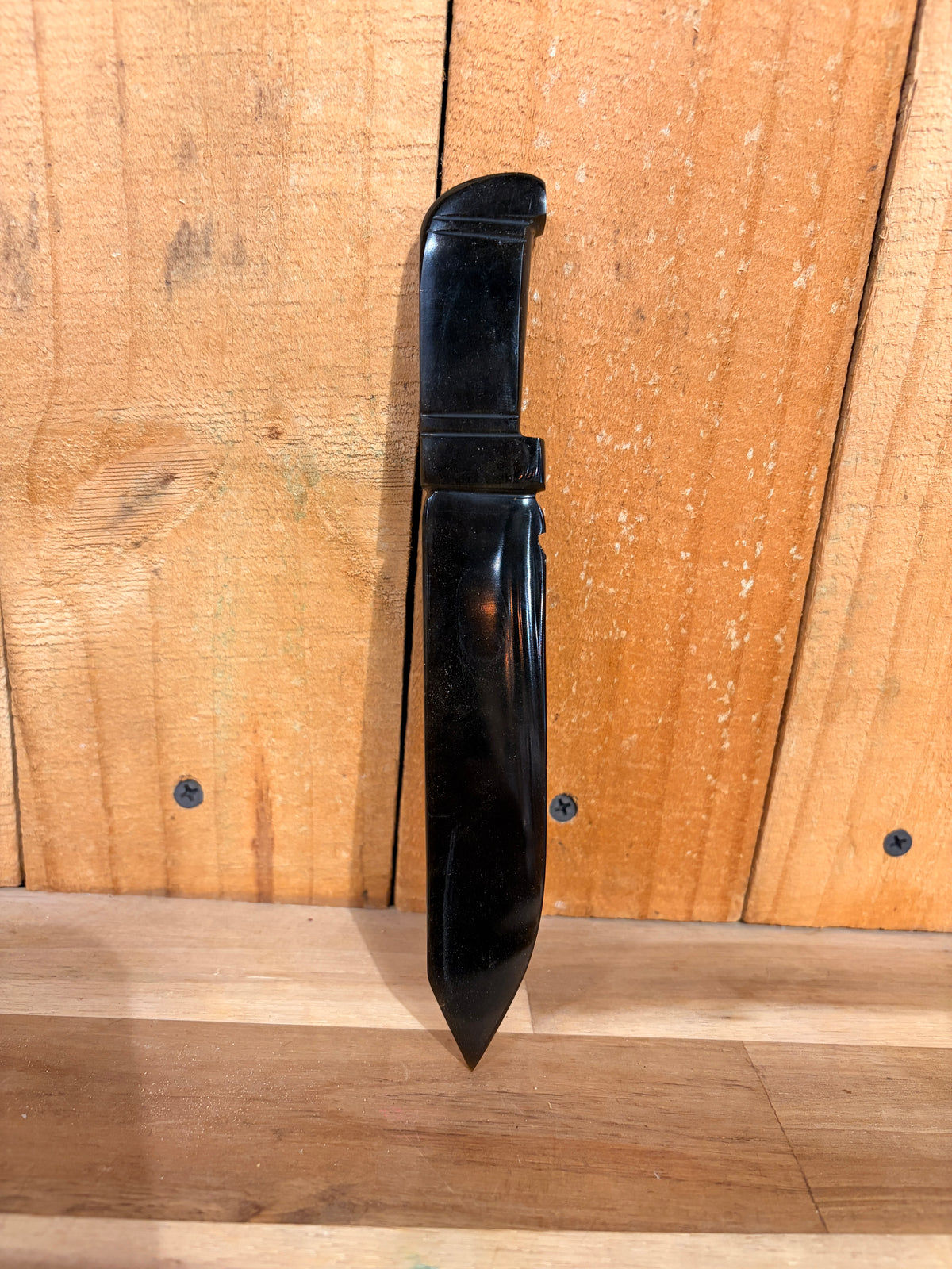 Gold Sheen Obsidian Athame