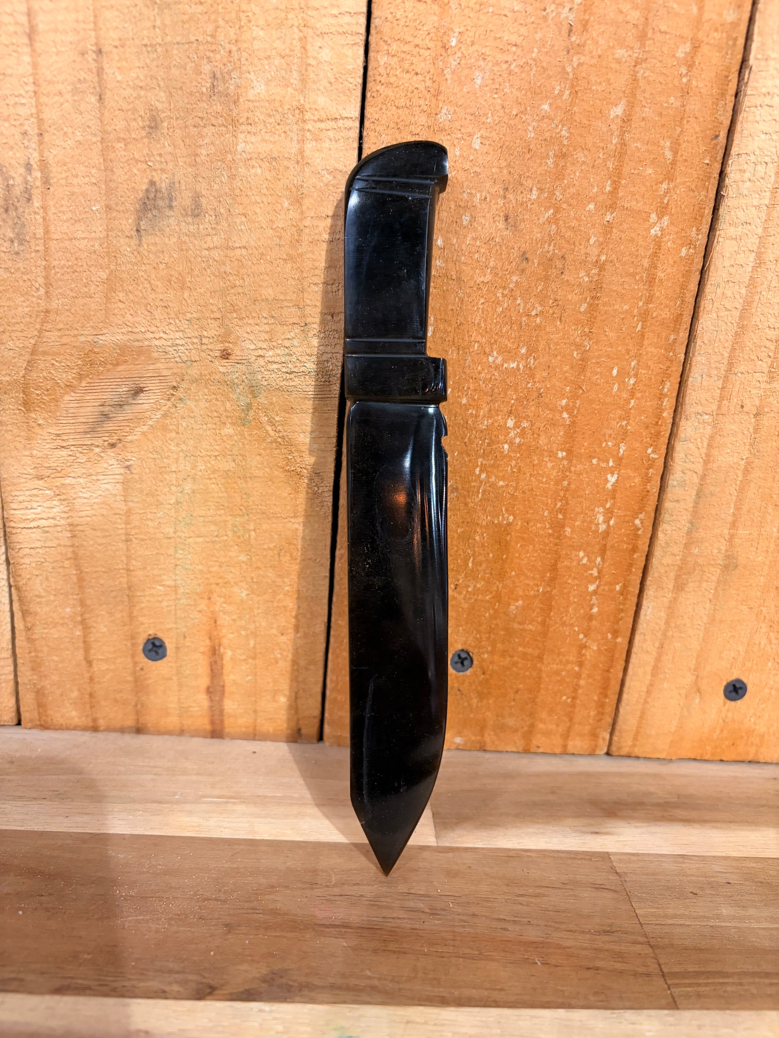 Gold Sheen Obsidian Athame