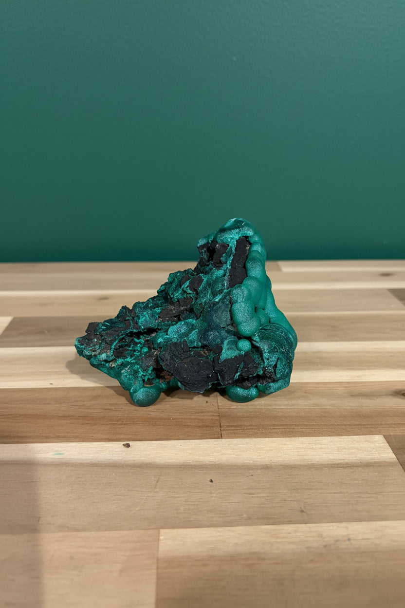Malachite Fibrous/Botryoidal Rough Specimen