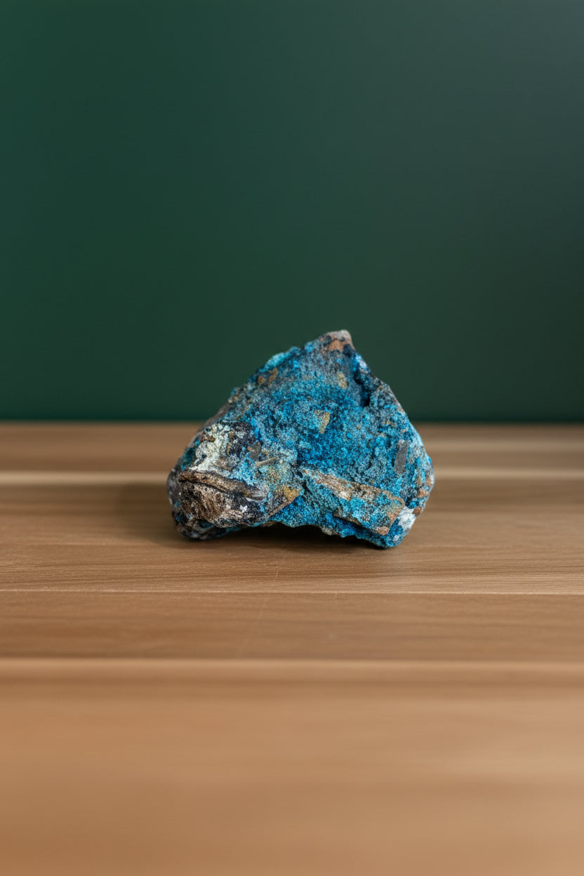 Chrysocolla and Quartz Specimen