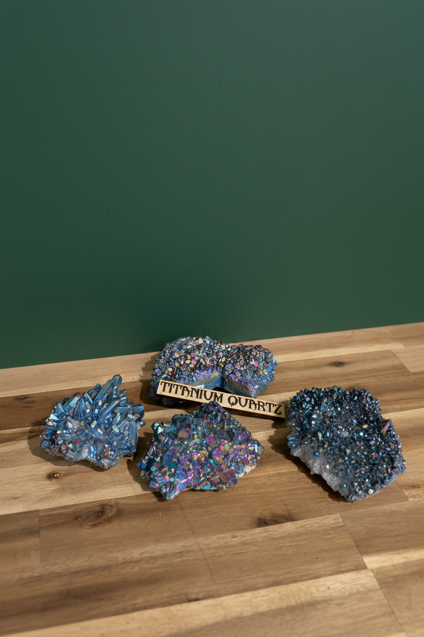 Titanium Quartz Cluster