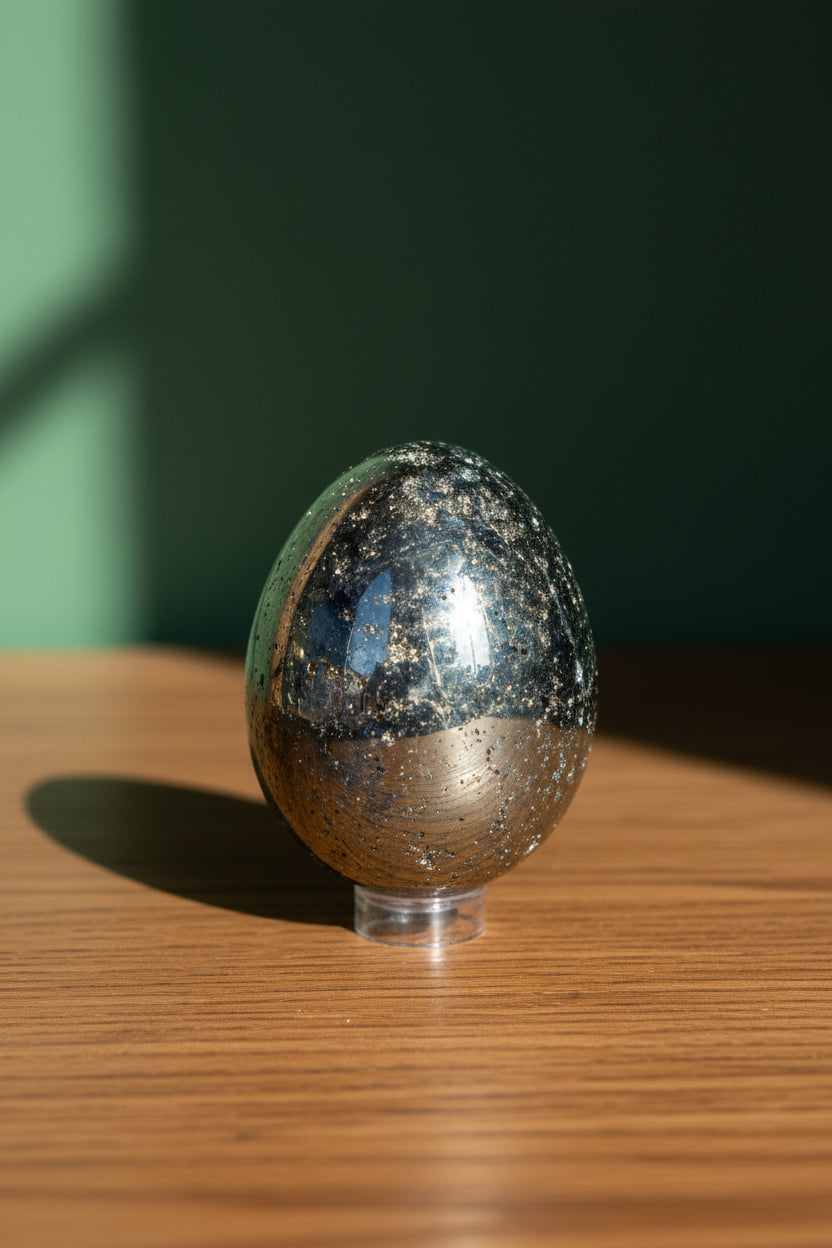 Crystal Egg Pyrite
