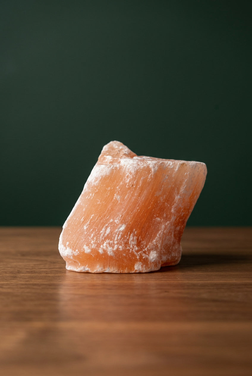 Orange Selenite Specimen