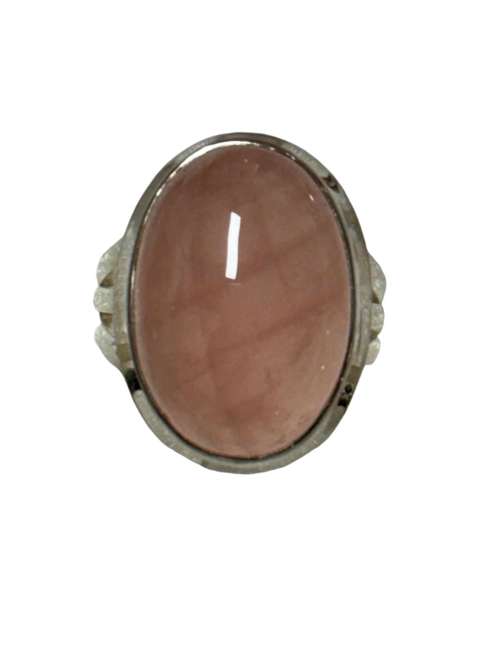 Rose Quartz Sterling Silver Ring