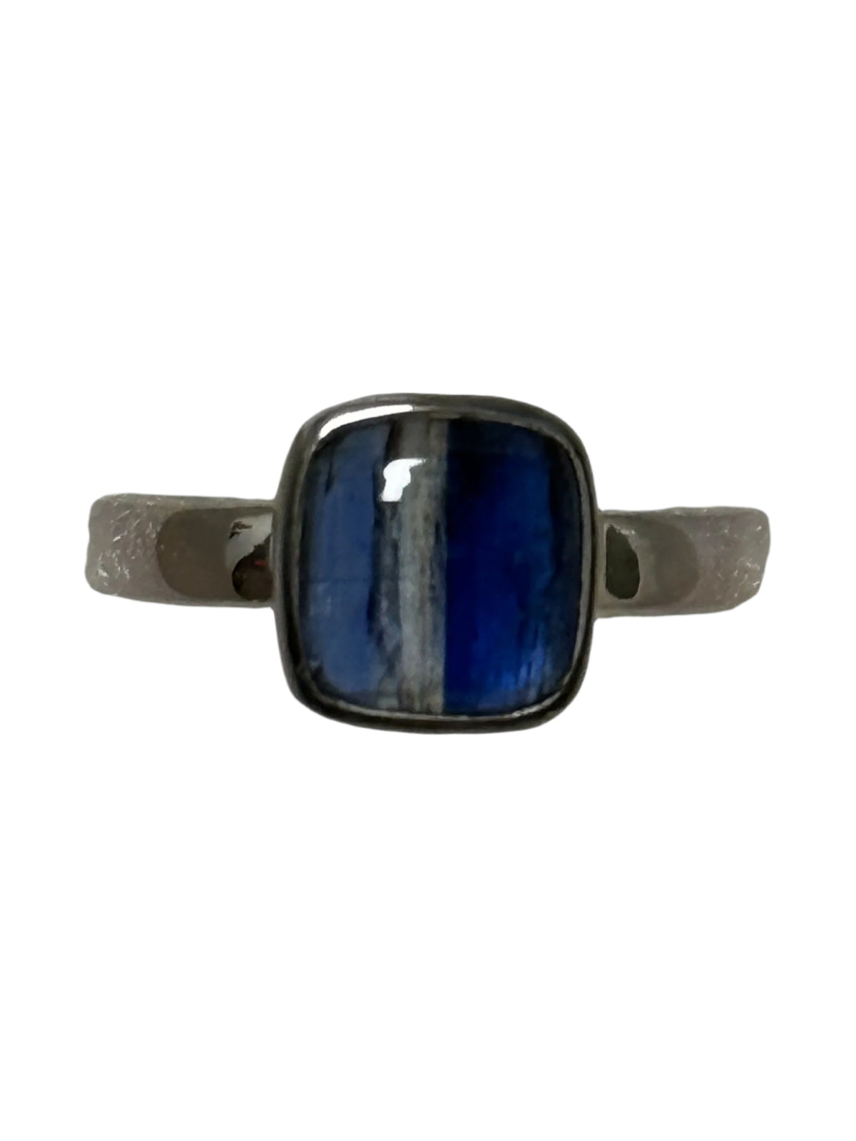 Blue Kyanite Sterling Silver Ring