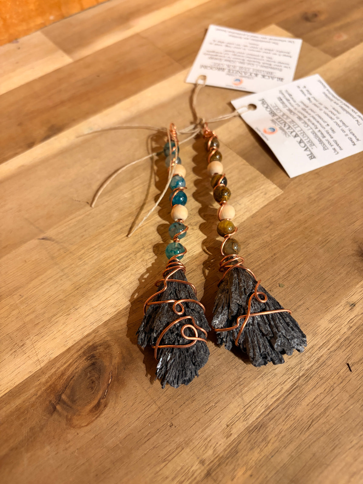 Kyanite Crystal Broom by Maiden Minx