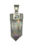 Sterling Aura Quartz Point Pendant