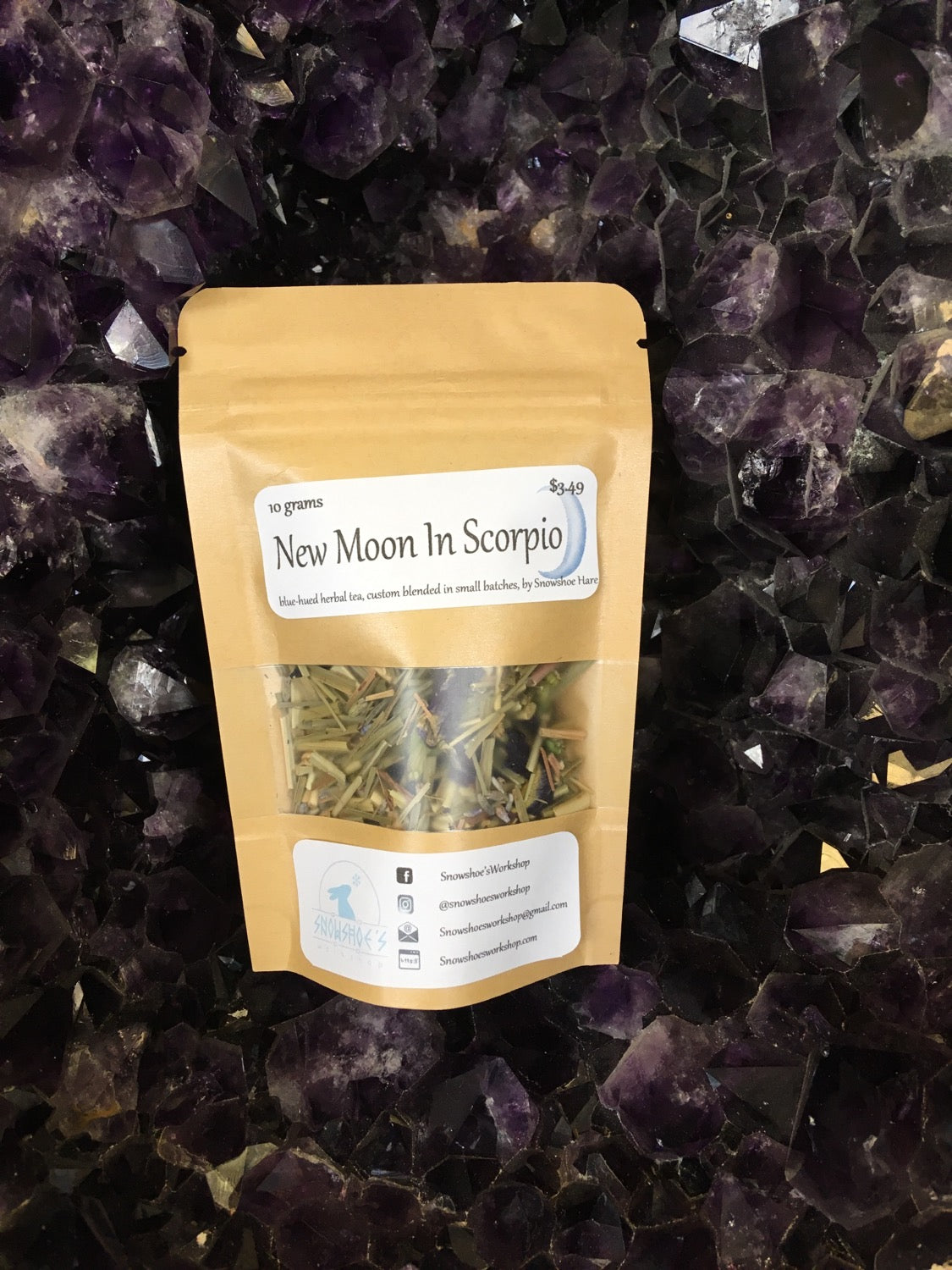 New Moon in Scorpio, Herbal Tea Blend