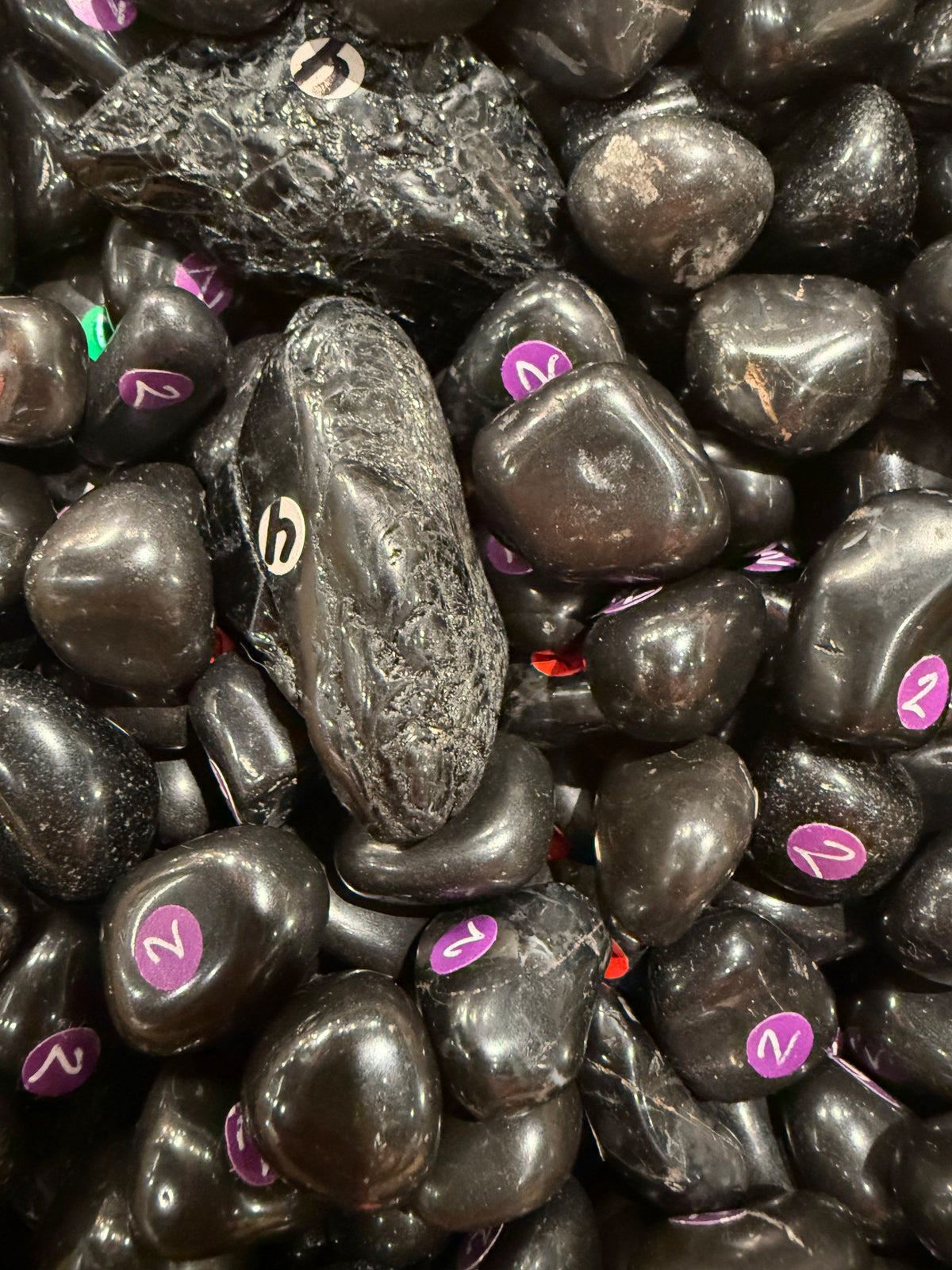 Black Tourmaline Tumbled