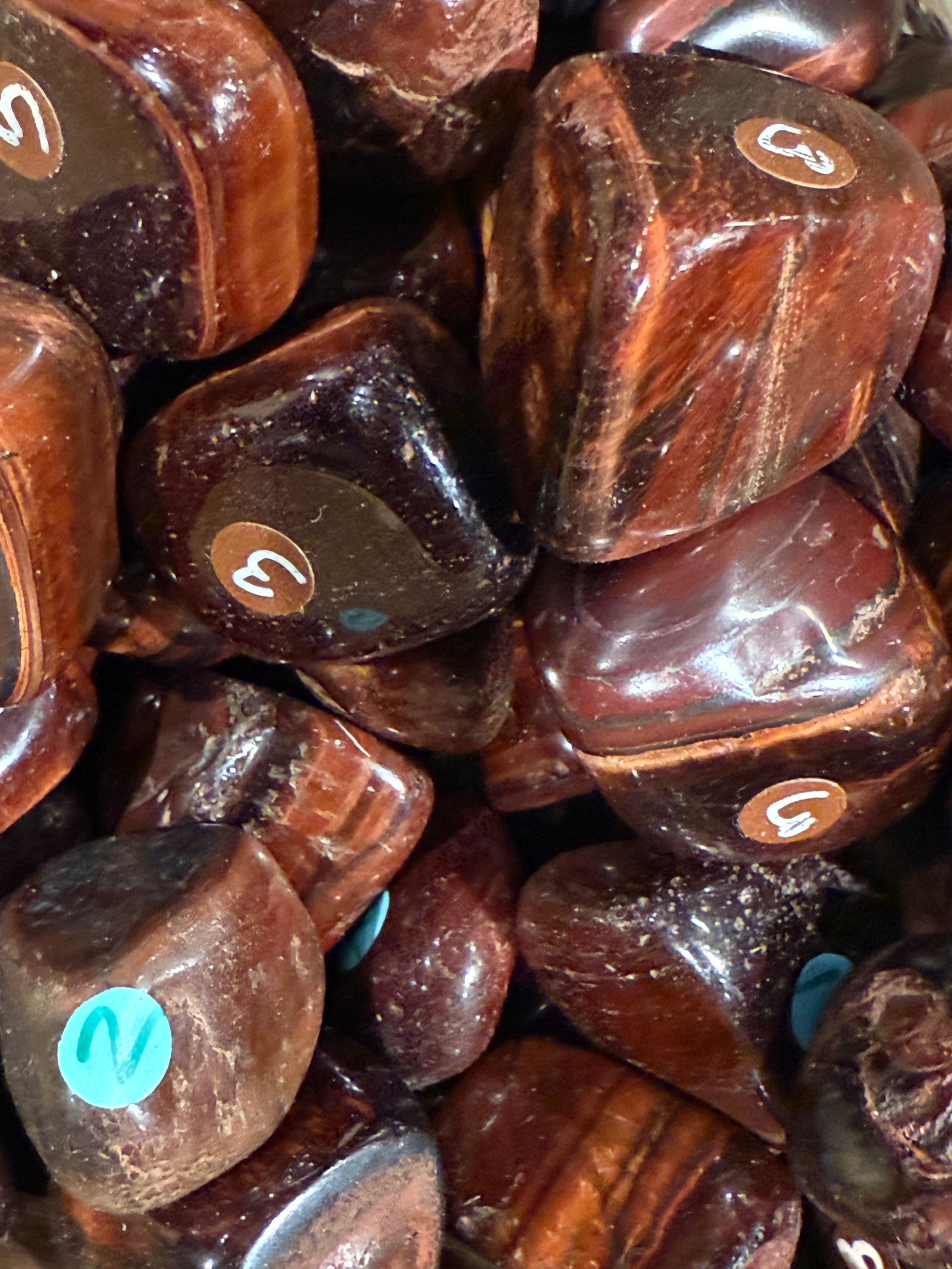 Red Tiger Eye Tumbled