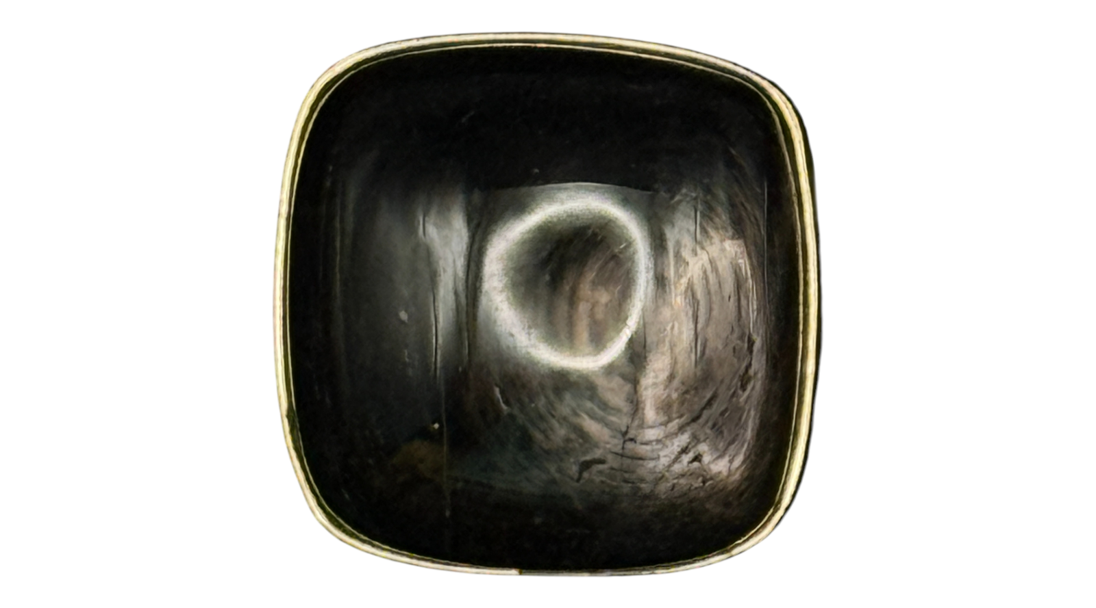 Hypersthene Adjustable Alchemia Gold Ring - Charles Albert