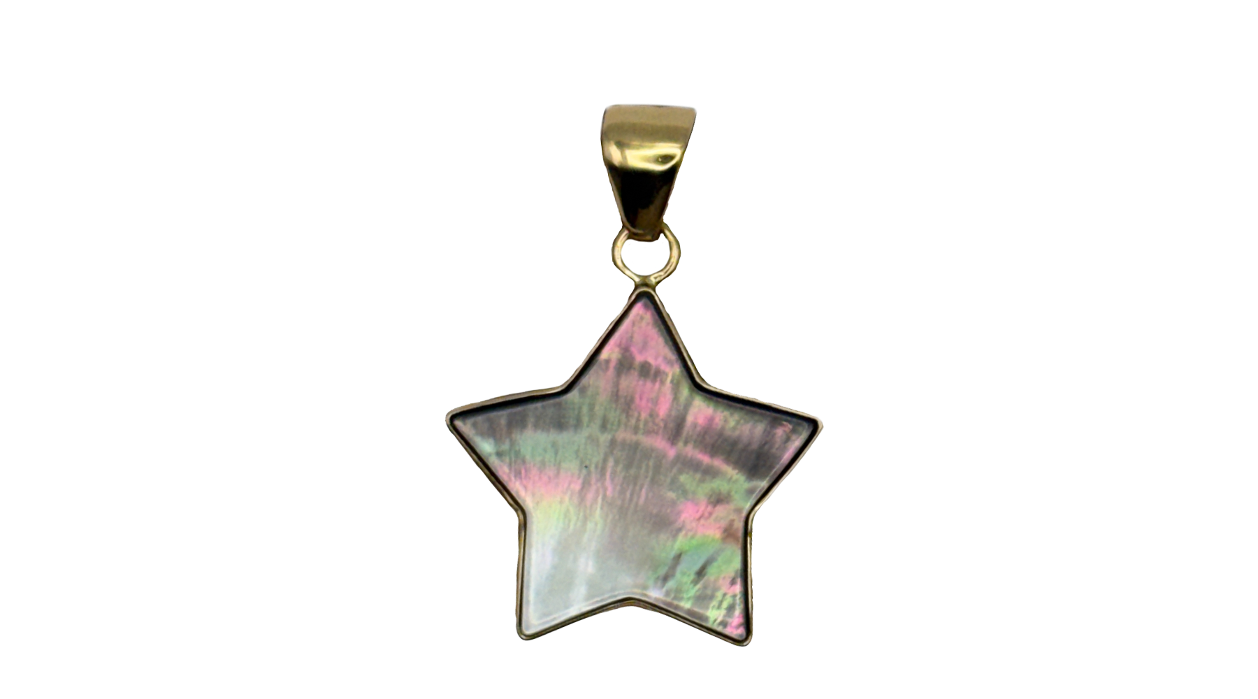 Alchemia Gold Mother of Pearl Star Pendant