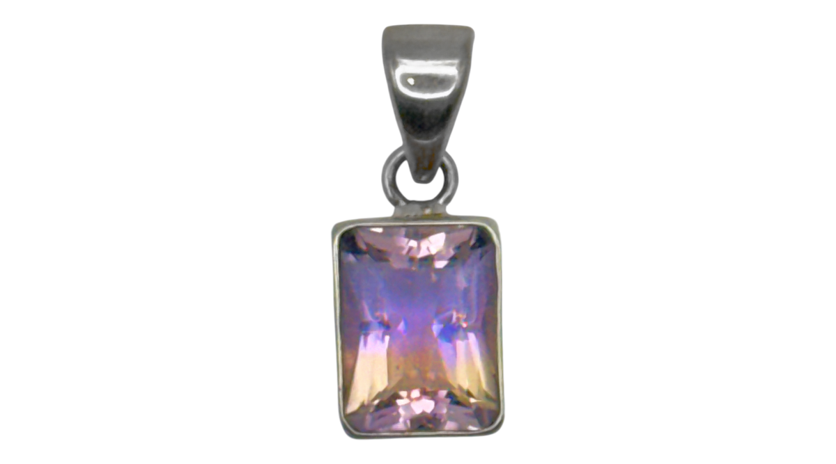 Sterling Silver Amethyst Pendant