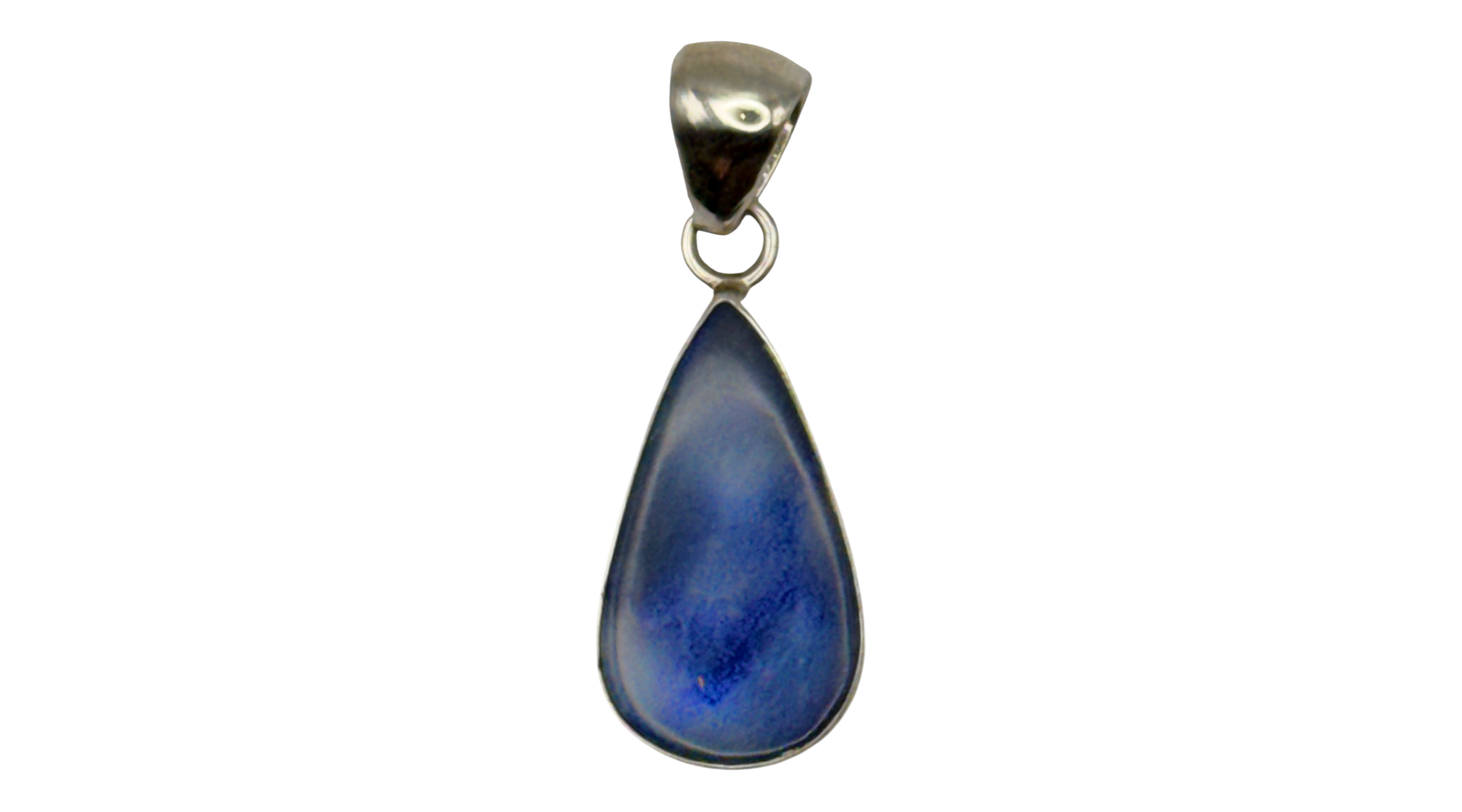 Sterling Silver Blue Aventurine Pendant