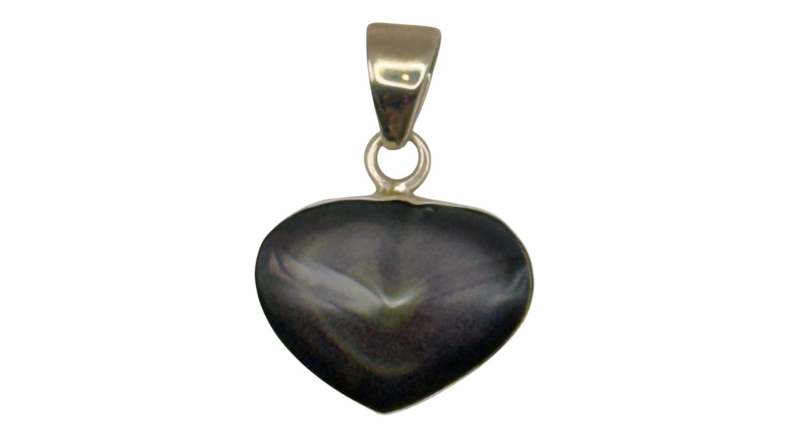 Alchemia Gold Rainbow Obsidian Pendant