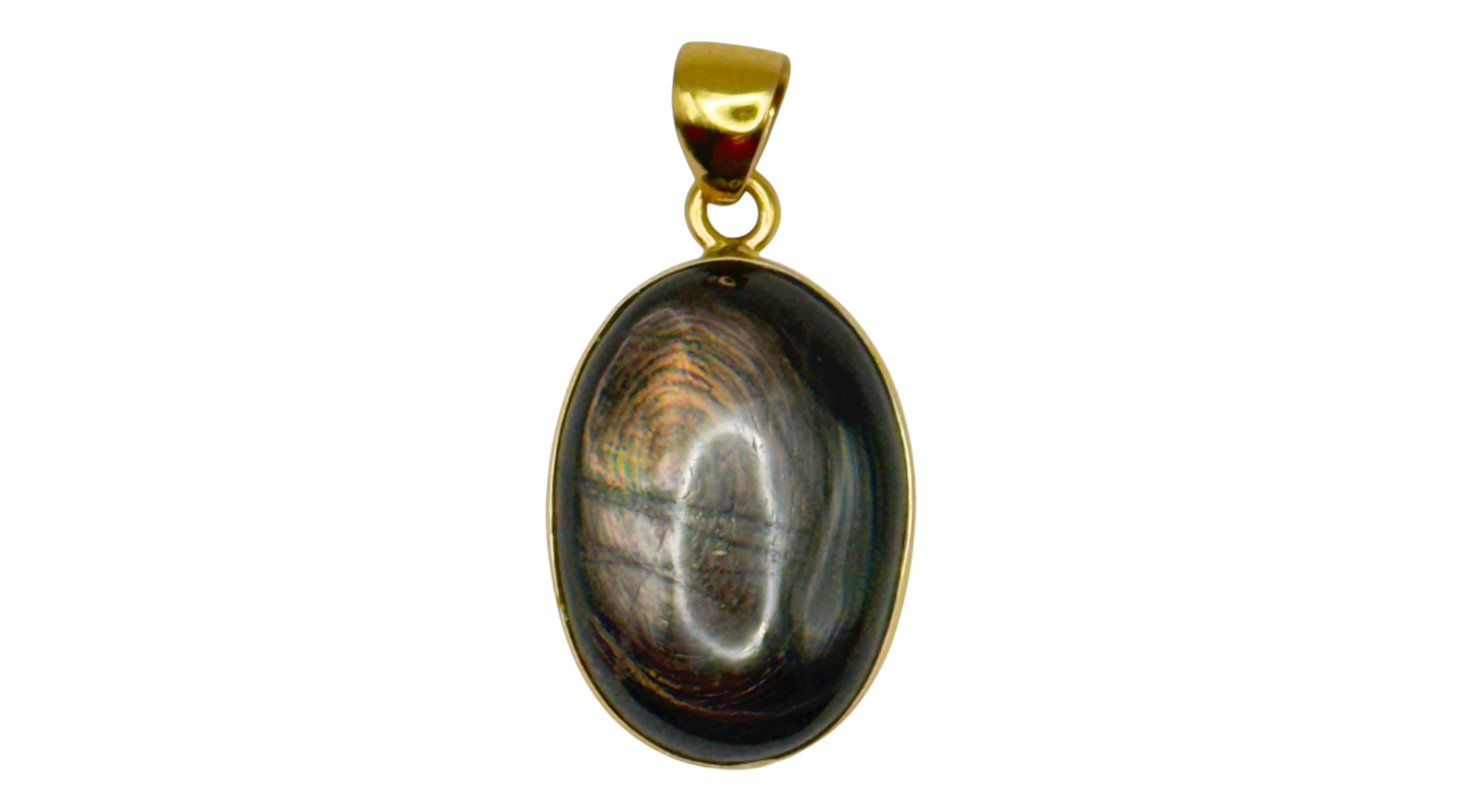 Alchemia Gold Hypersthene Pendant